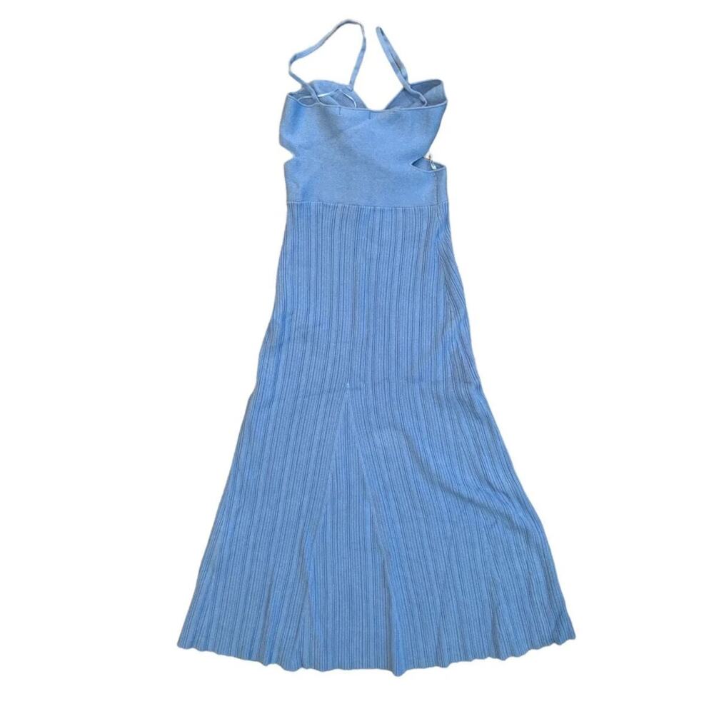 NWT ANNA QUAN Sabrina Cut-Out Rib Knit Midi Dress Size US/8 - Picture 7 of 13